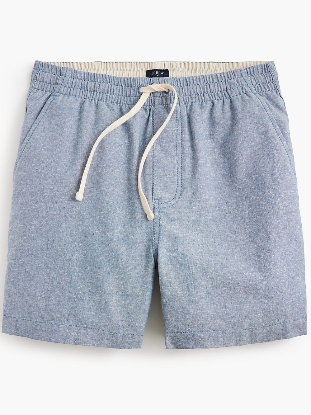 J crew Linen-blend dock short chambray